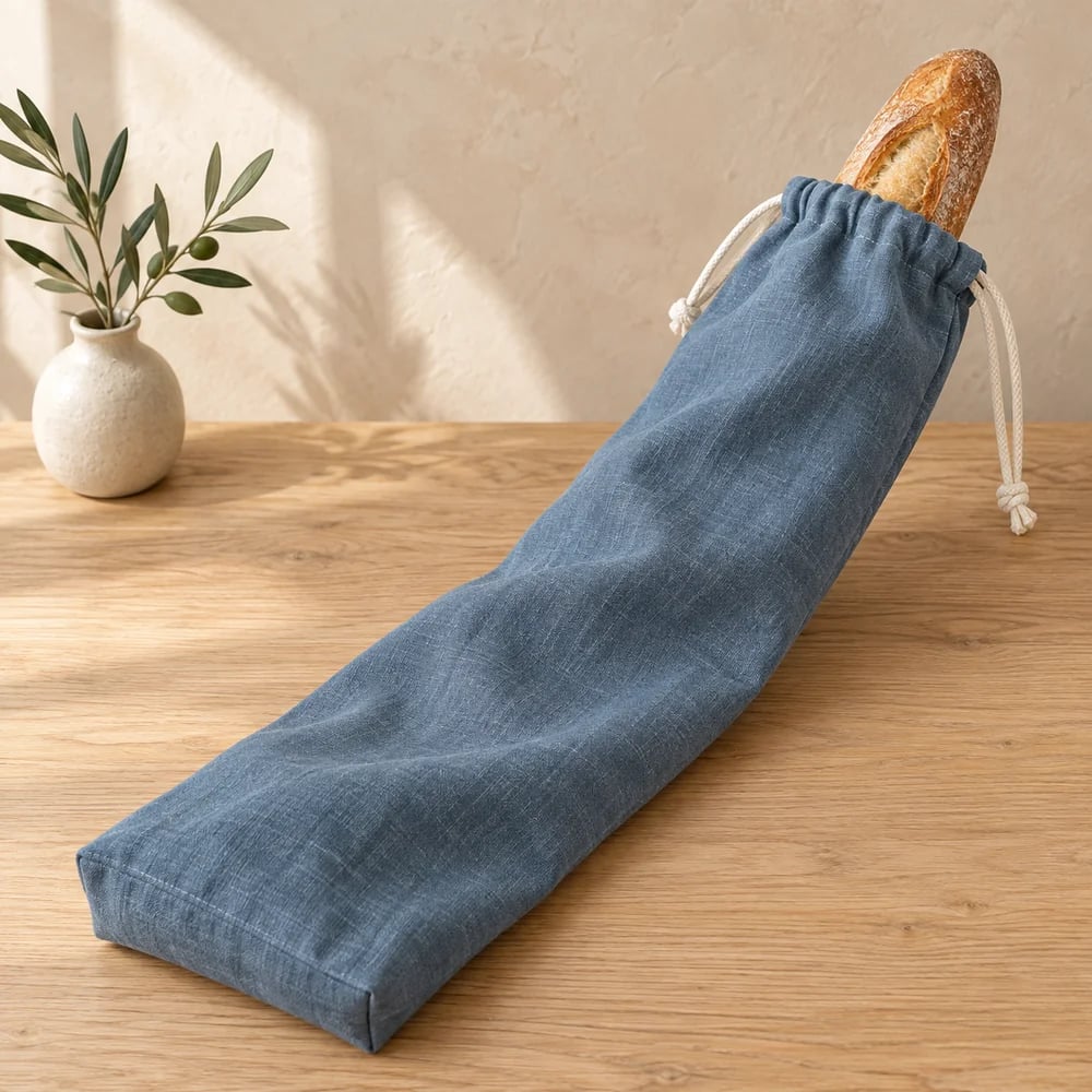 Baguette bag in slate blue