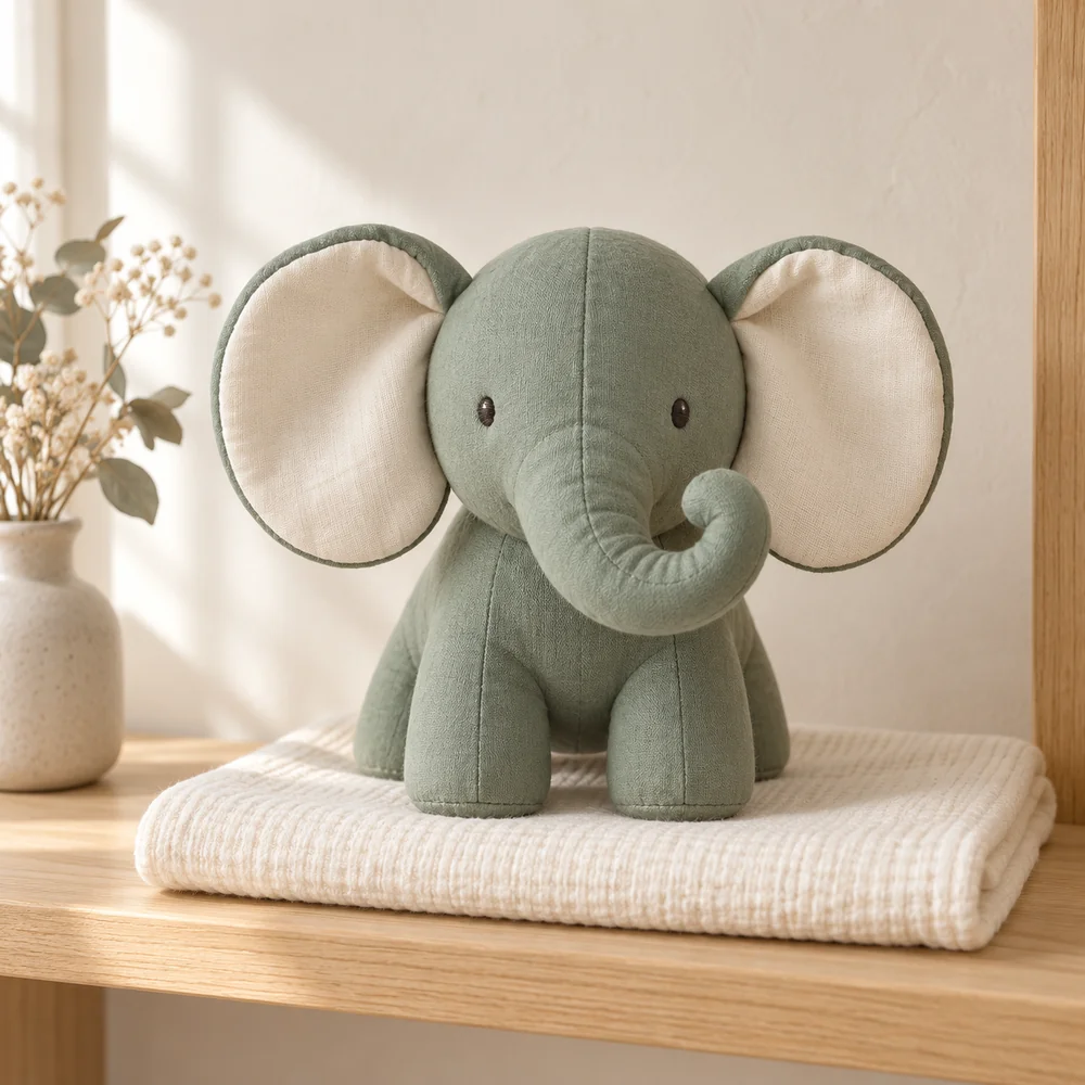 Elephant in eucalyptus