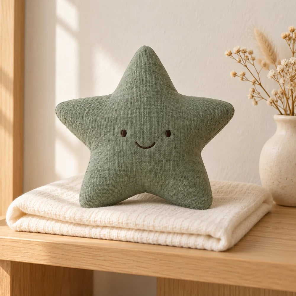 Star toy in eucalyptus
