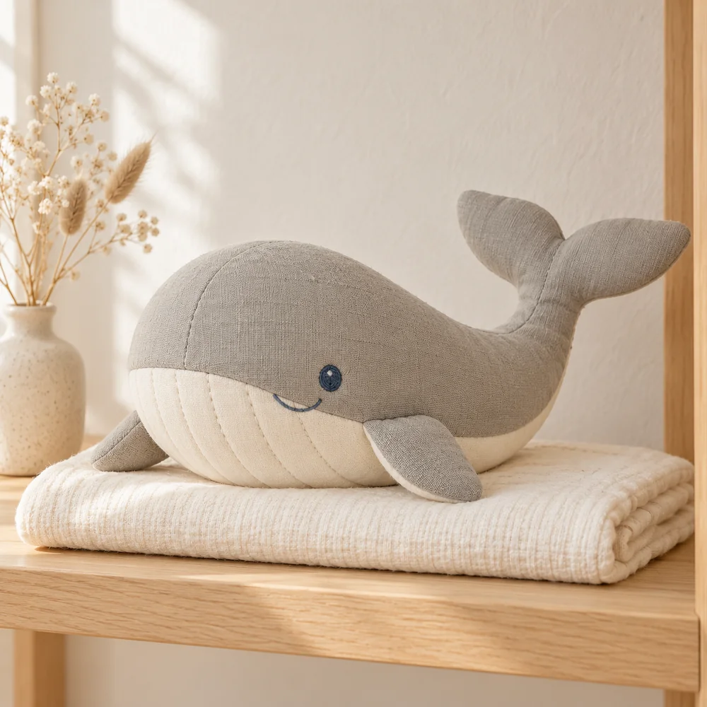 Whale in stone